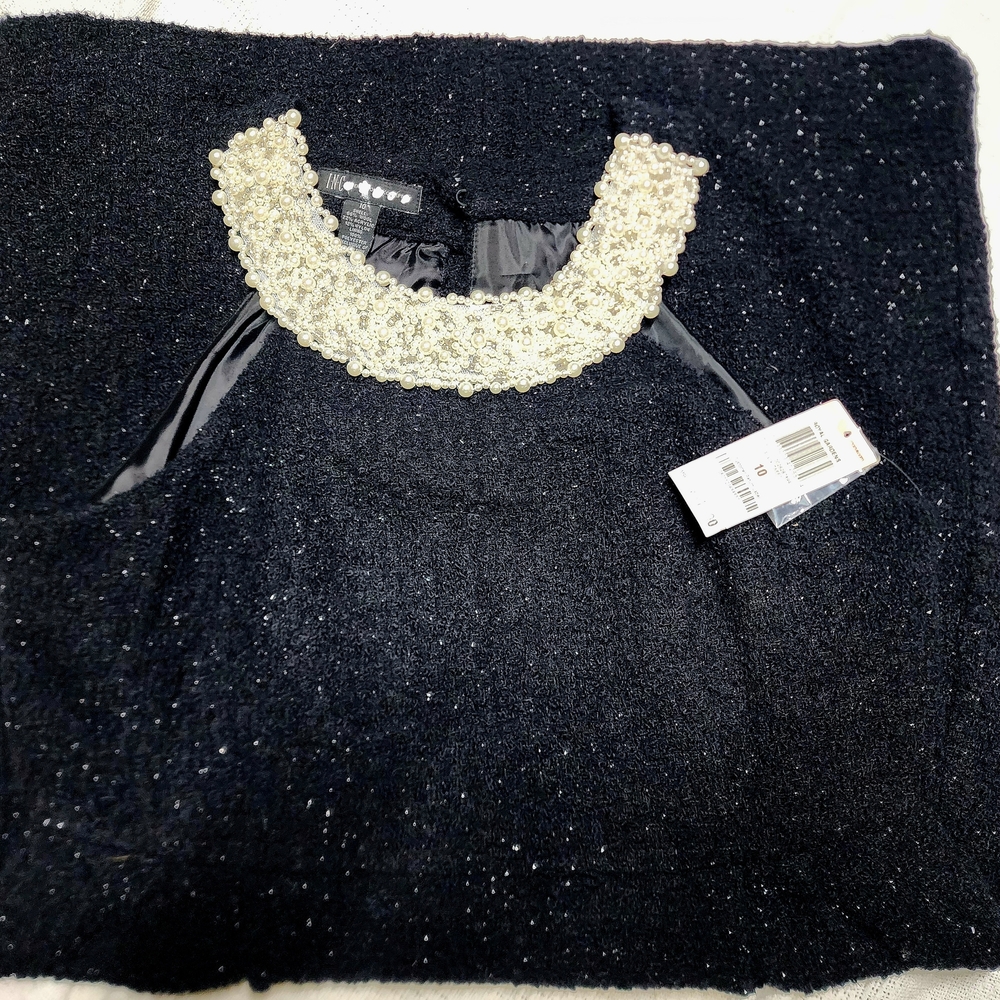 H&M Black Sleeveless Halter Mini Dress - Picture 3 of 9